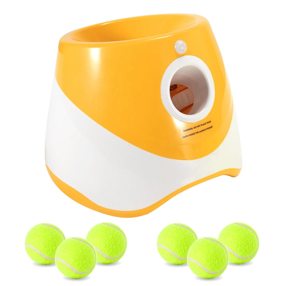 DAMA's Automatic Dog Ball Launcher